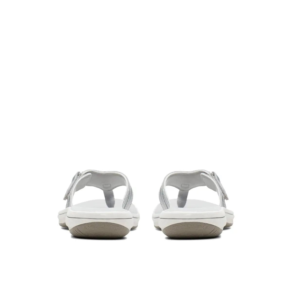 Clarks Breeze Sea Flip-Flop 9 | Silver Synthetic, Lightweight & Comfortable (70-120 chars) - view 7