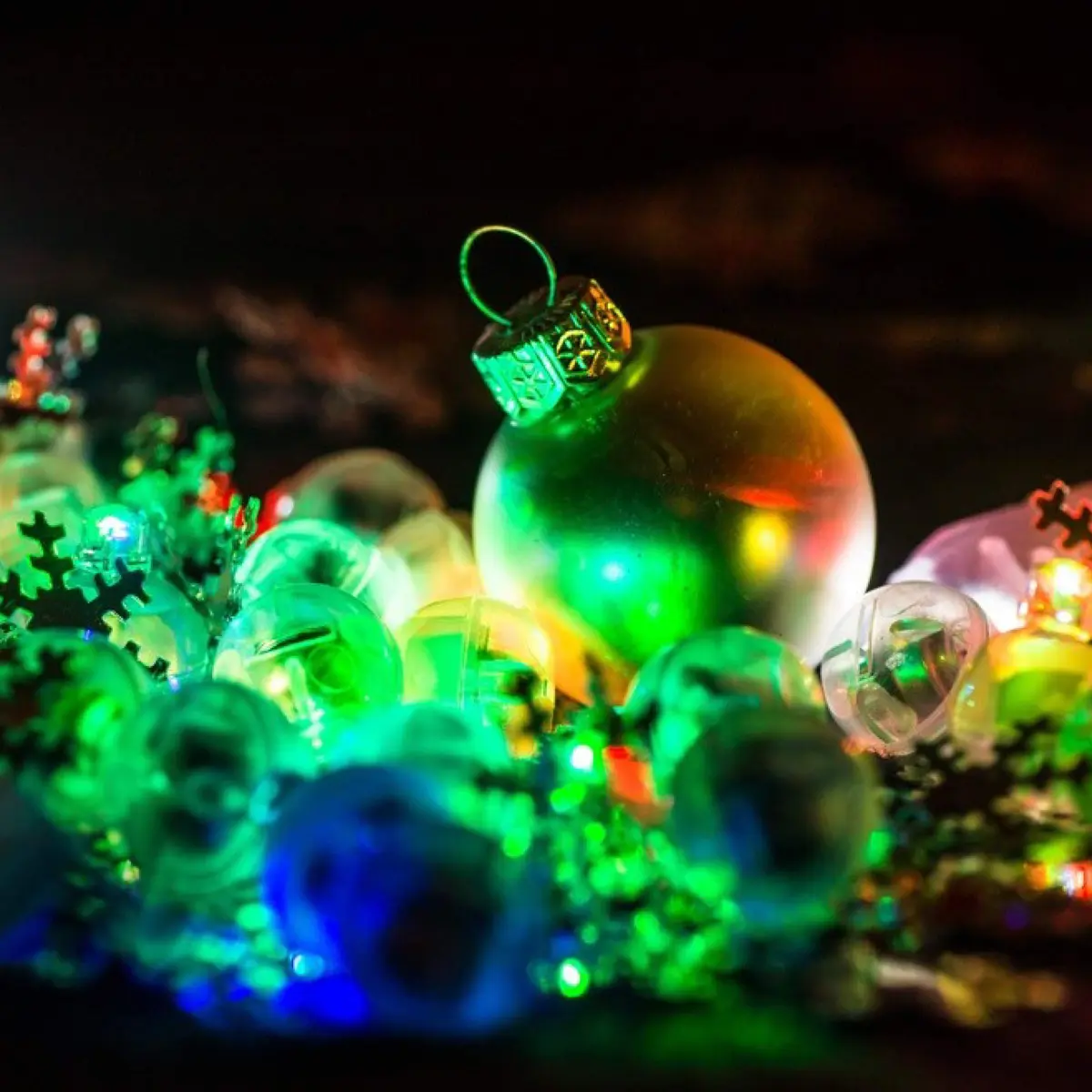 Neo LOONS Green Round LED Balloon Lights 100 Count | 24+ Hour Standby, 1.7cm Diameter - view 4