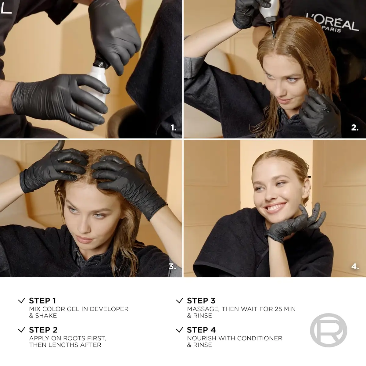 L'Oreal Superior Preference 5A Medium Ash Brown | Long-Lasting Ash Brown Hair Color Kit - view 8
