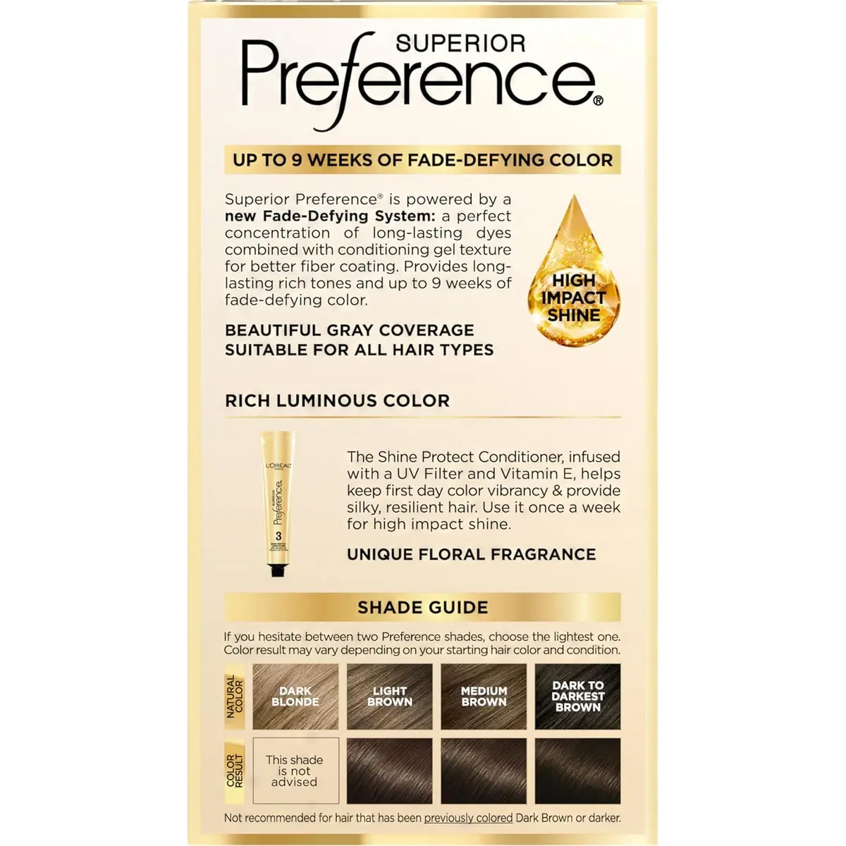 L'Oreal Superior Preference 5A Medium Ash Brown | Long-Lasting Ash Brown Hair Color Kit - view 9