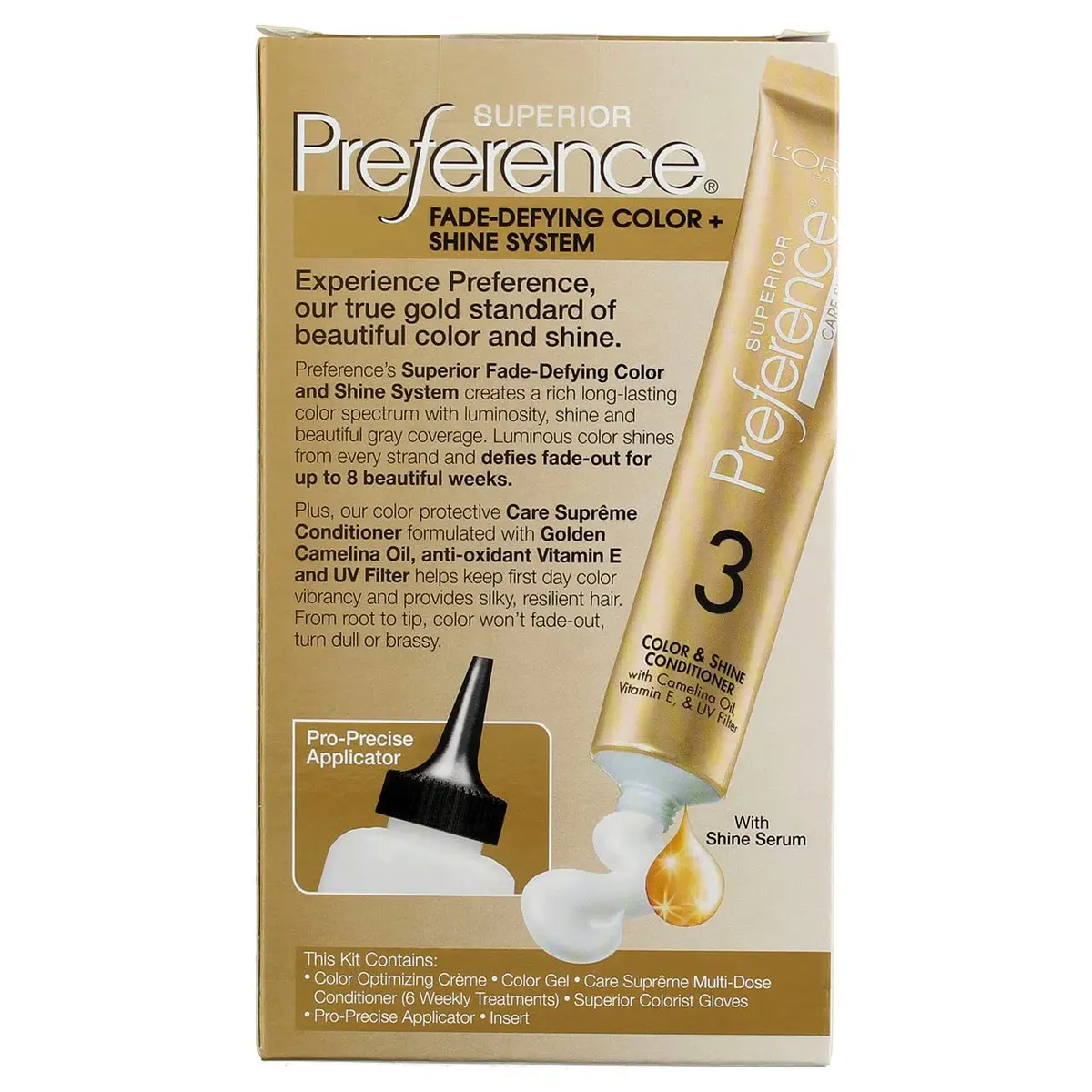 L'Oreal Superior Preference - 9 Natural Blonde (Natural) 4 Pack | Long Lasting Permanent Hair Color - view 2