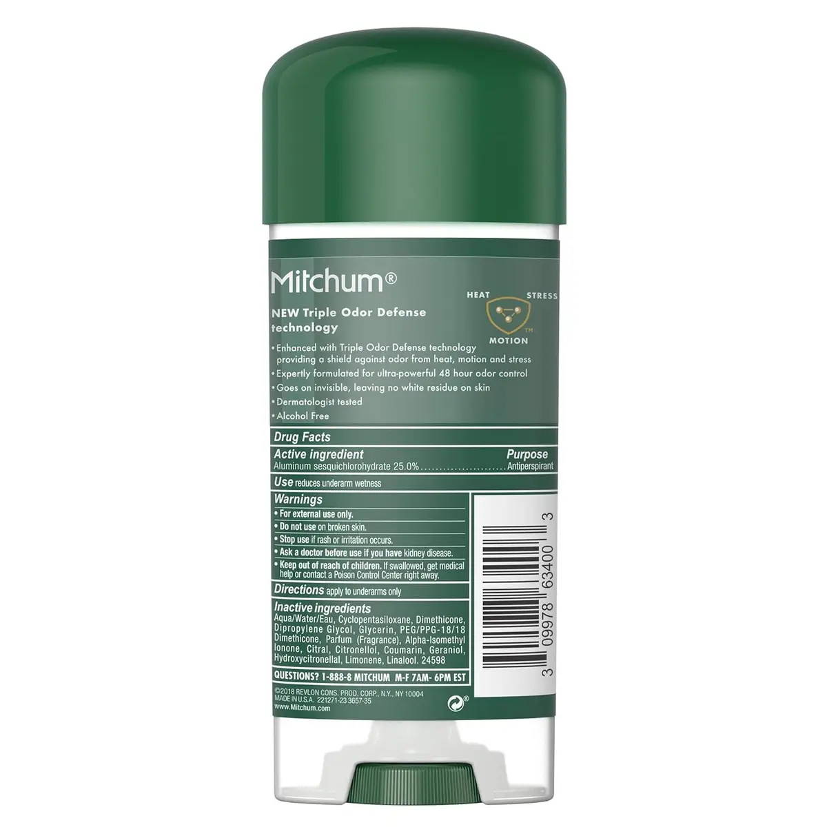 Mitchum Advanced Gel Antiperspirant & Deodorant, Mountain Air 10.2 oz (302 ml) (Pack of 3) | 48-Hour Sweat Protection - view 6
