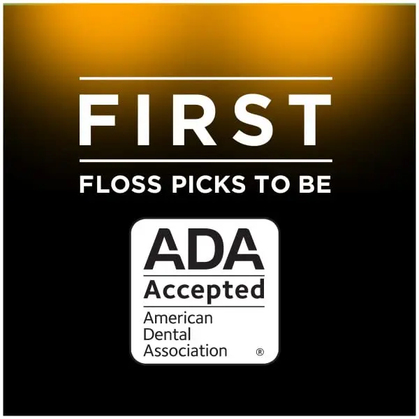 DenTek Complete Clean Easy Reach Floss Picks, Mouthwash Blast Flavor, 75 ct. (Pack of 4) | Advanced Fluoride Coating - view 5