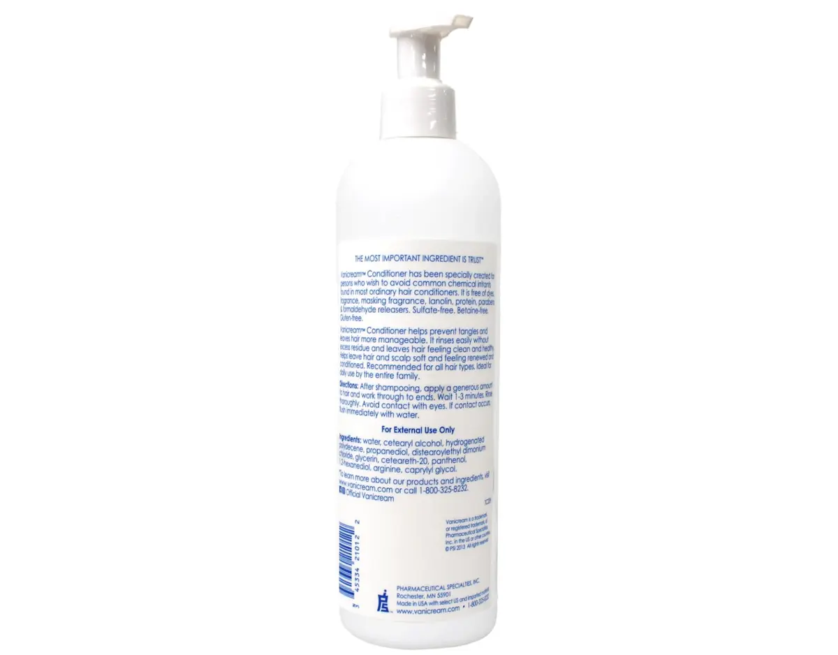 Vanicream Conditioner for Sensitive Skin, 12 fl oz (355ml) | Dermatologist Tested for All Hair Types - view 2