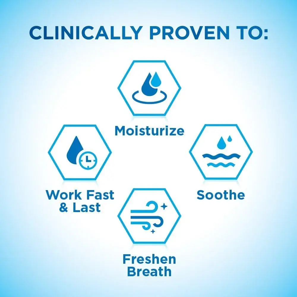 biotène Moisturizing Mint Mouth Spray 18 fl oz (216 ml) | Dentist Recommended for Dry Mouth Relief - view 2