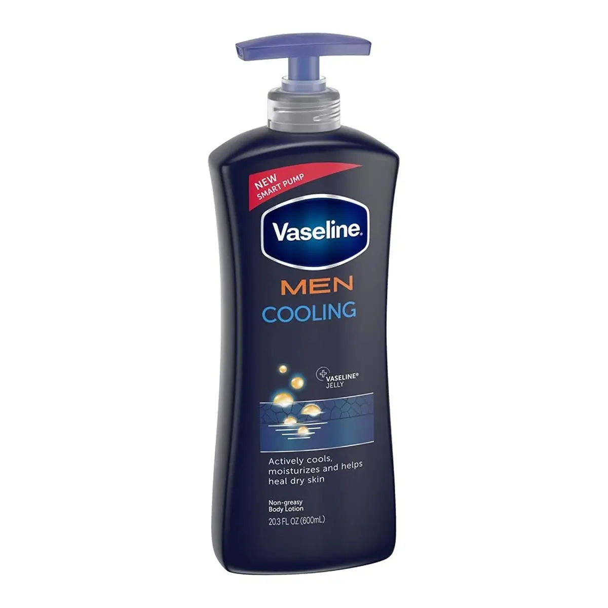 Vaseline Men Cooling Hydration Body Lotion 20.3 oz (Pack of 5) | Deep Hydrating, Cooling for Men - main product image