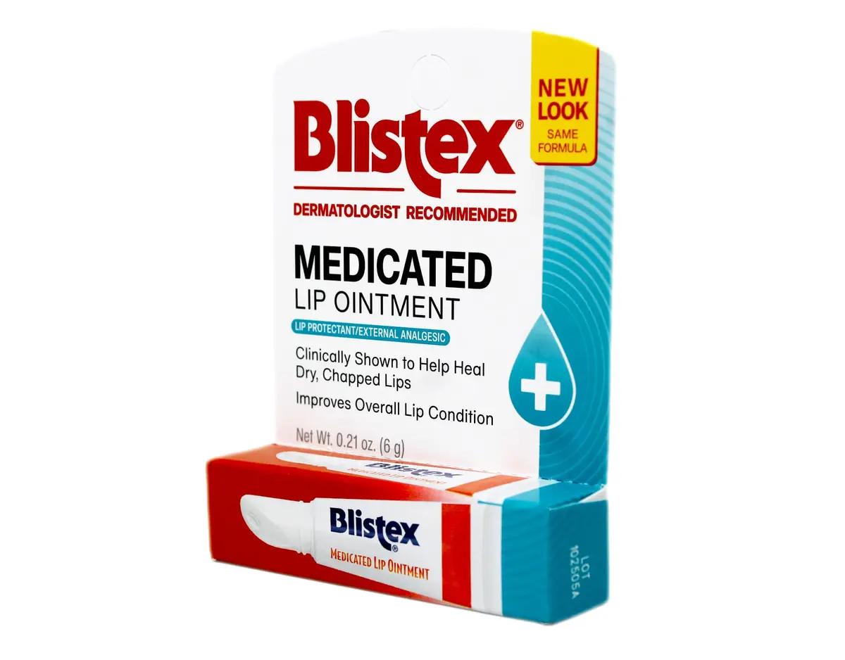 Blistex Medicated Lip Ointment 0.21 oz (Pack of 8) | Hydrates & Heals Dry Lips - view 3