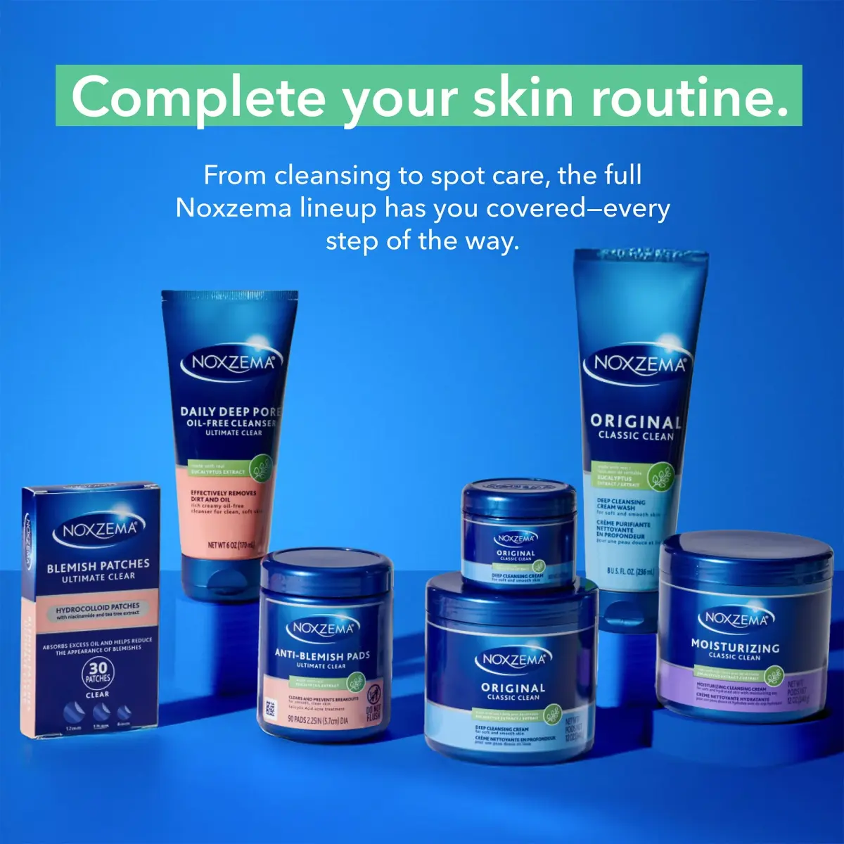 Noxzema Original Deep Cleansing Cream 2 oz (Pack of 4) | Dermatologist Tested for All Skin Types - view 9