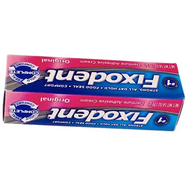 Fixodent Denture Adhesive Cream Original 1.40 oz (Pack of 2) | Dependable hold for daily denture wear - view 8