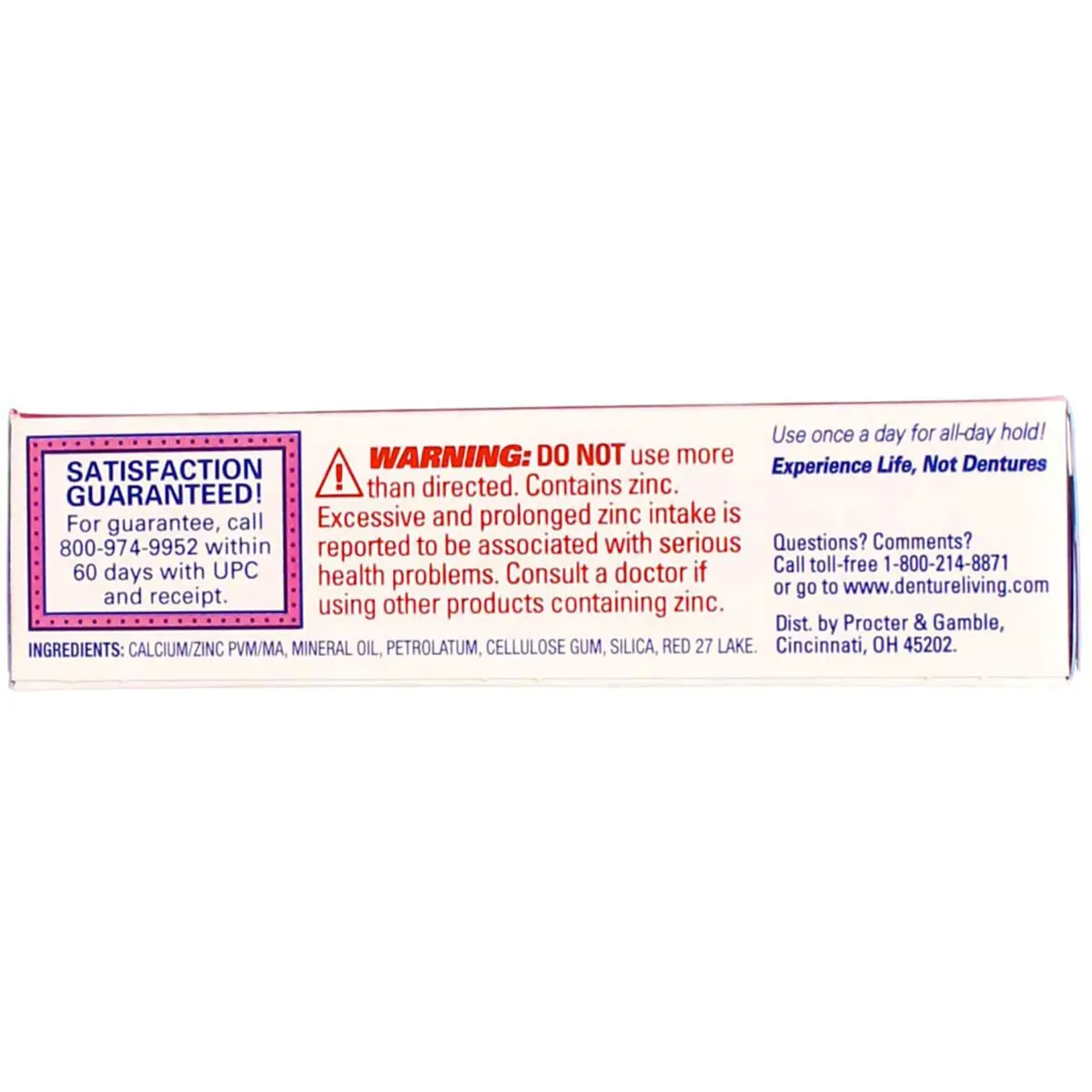 Fixodent Denture Adhesive Cream Original 1.40 oz (Pack of 2) | Dependable hold for daily denture wear - view 3