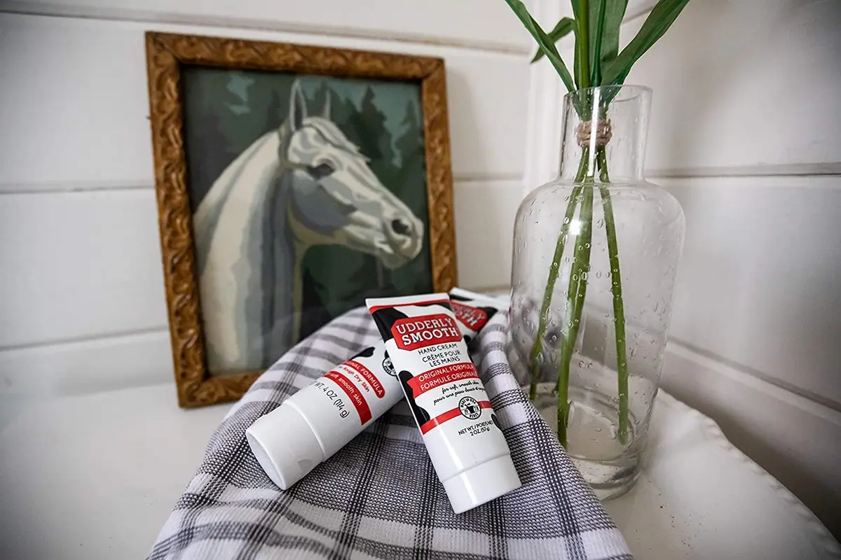 Udderly Smooth Hand Cream 4 oz (118ml) Pack of 4 | Moisturizes & Conditions Dry Skin - view 6