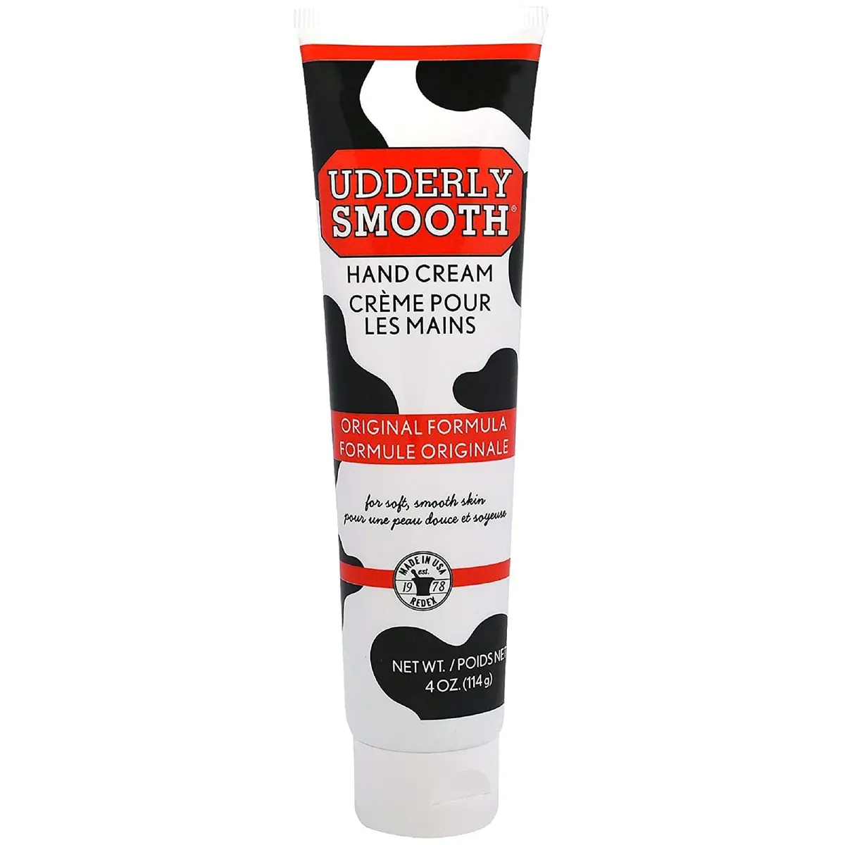 Udderly Smooth Hand Cream 4 oz (118ml) Pack of 4 | Moisturizes & Conditions Dry Skin - view 8