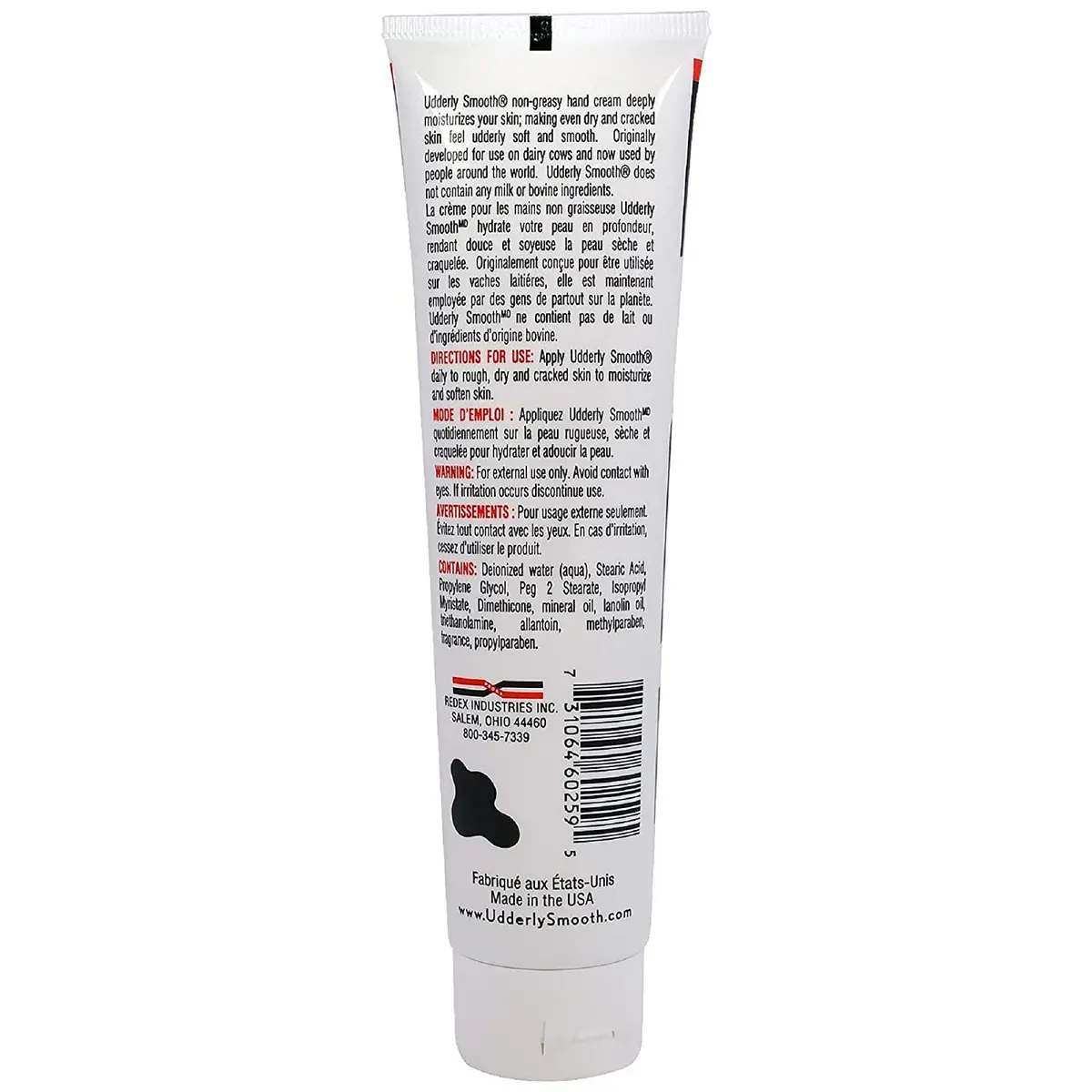 Udderly Smooth Hand Cream 4 oz (118ml) Pack of 4 | Moisturizes & Conditions Dry Skin - view 2