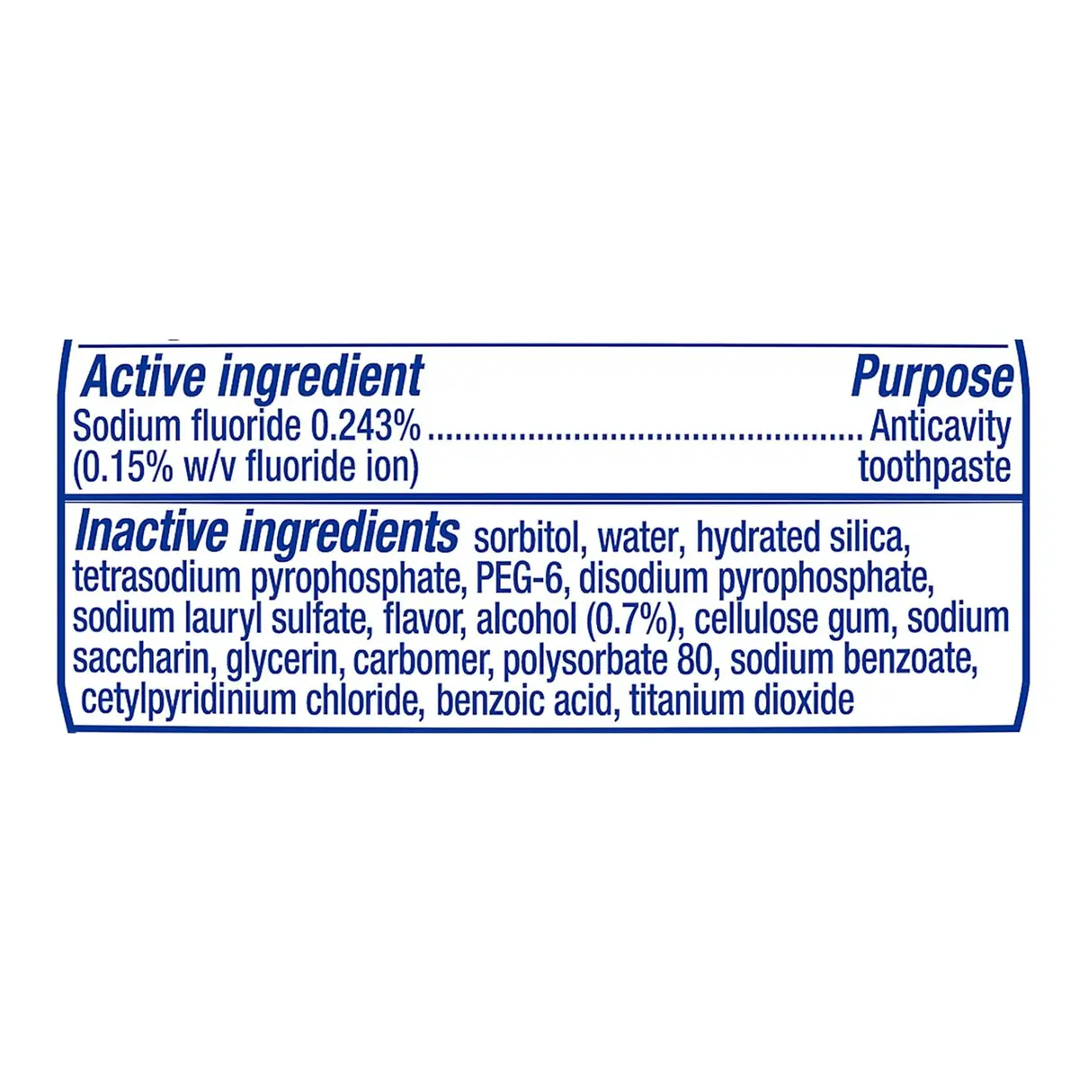 Crest Complete Tartar Control Whitening Toothpaste with Scope Mint Fresh Flavor 130g (4.6 oz) | Fluoride Cavity Protection - view 3