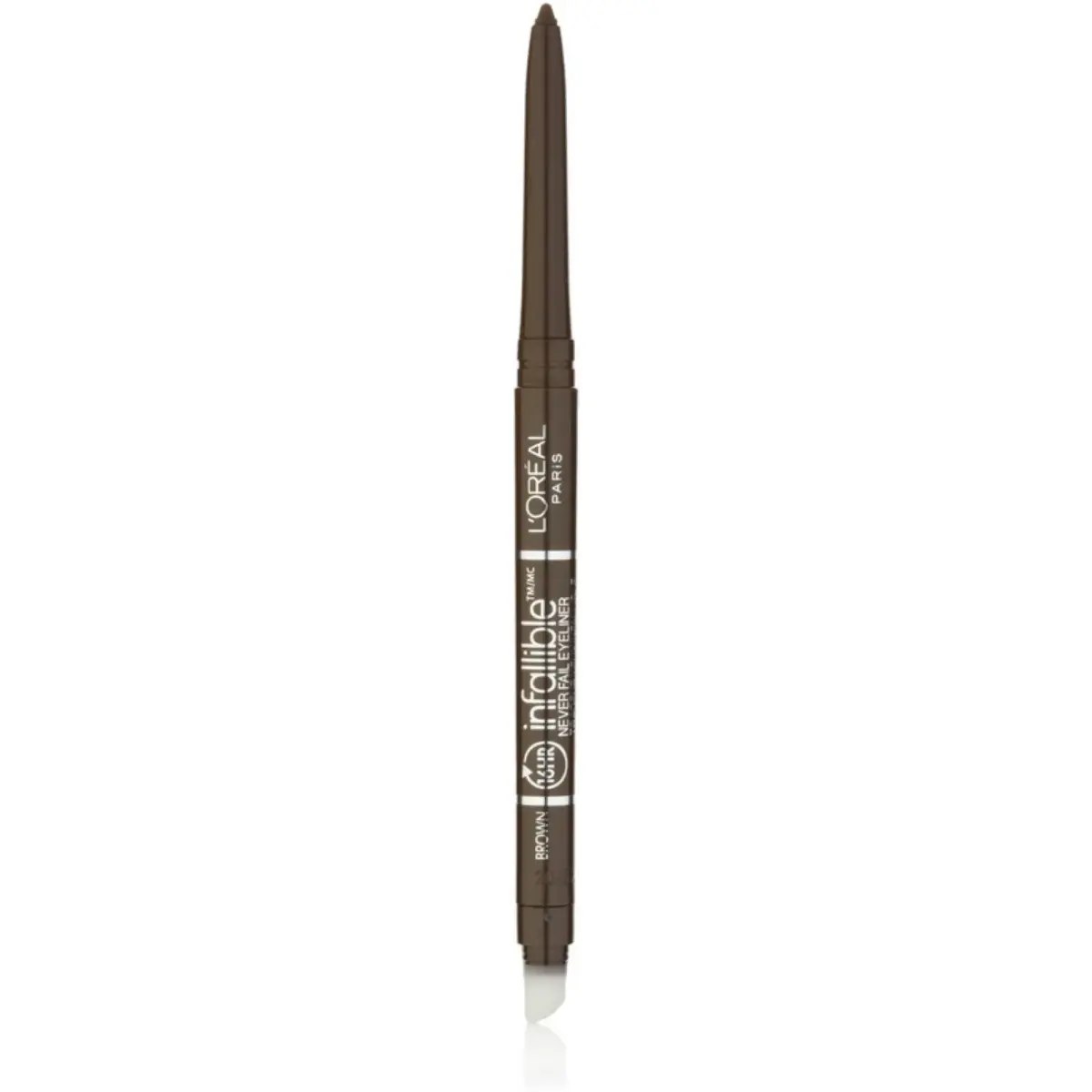 L'Oreal Paris Infallible Never Fail Eyeliner Pencil, Brown 531, 0.008 oz (3-Pack) | Hypoallergenic & Long-Lasting - main product image