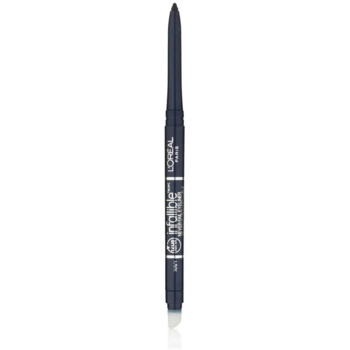 L'Oreal Paris Infallible Never Fail Eyeliner Pencil, Navy 0.008 oz (2.27g / 3-Pack) | Smudge-Proof & Water-Resistant - main product image