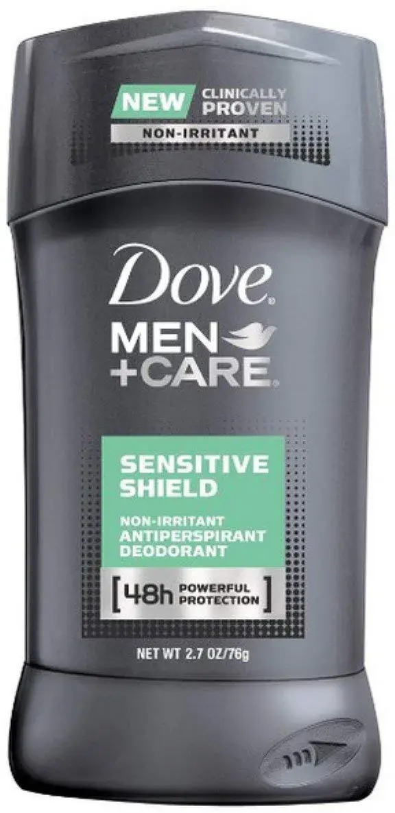 Dove Men+Care Sensitive Shield Antiperspirant Deodorant Stick 162g (5.5 oz) | 48-Hour Sweat & Odor Protection - main product image