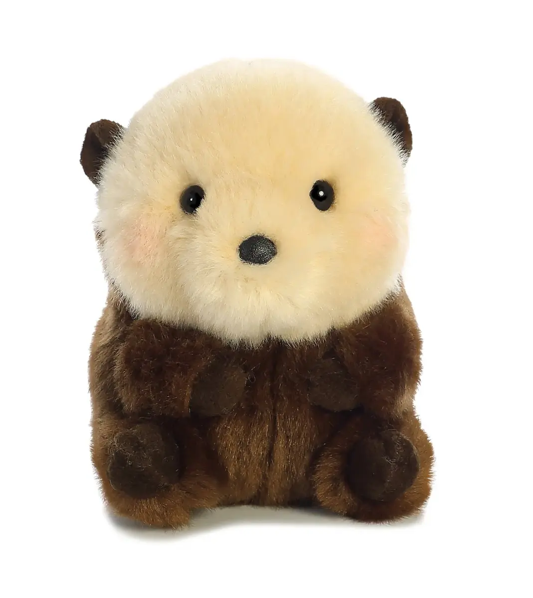 Aurora Smiles Sea Otter Rolly Pet Stuffed Animal 12.7cm (5 Inches) | ASTM-Tested Non-Toxic Toy - main product image
