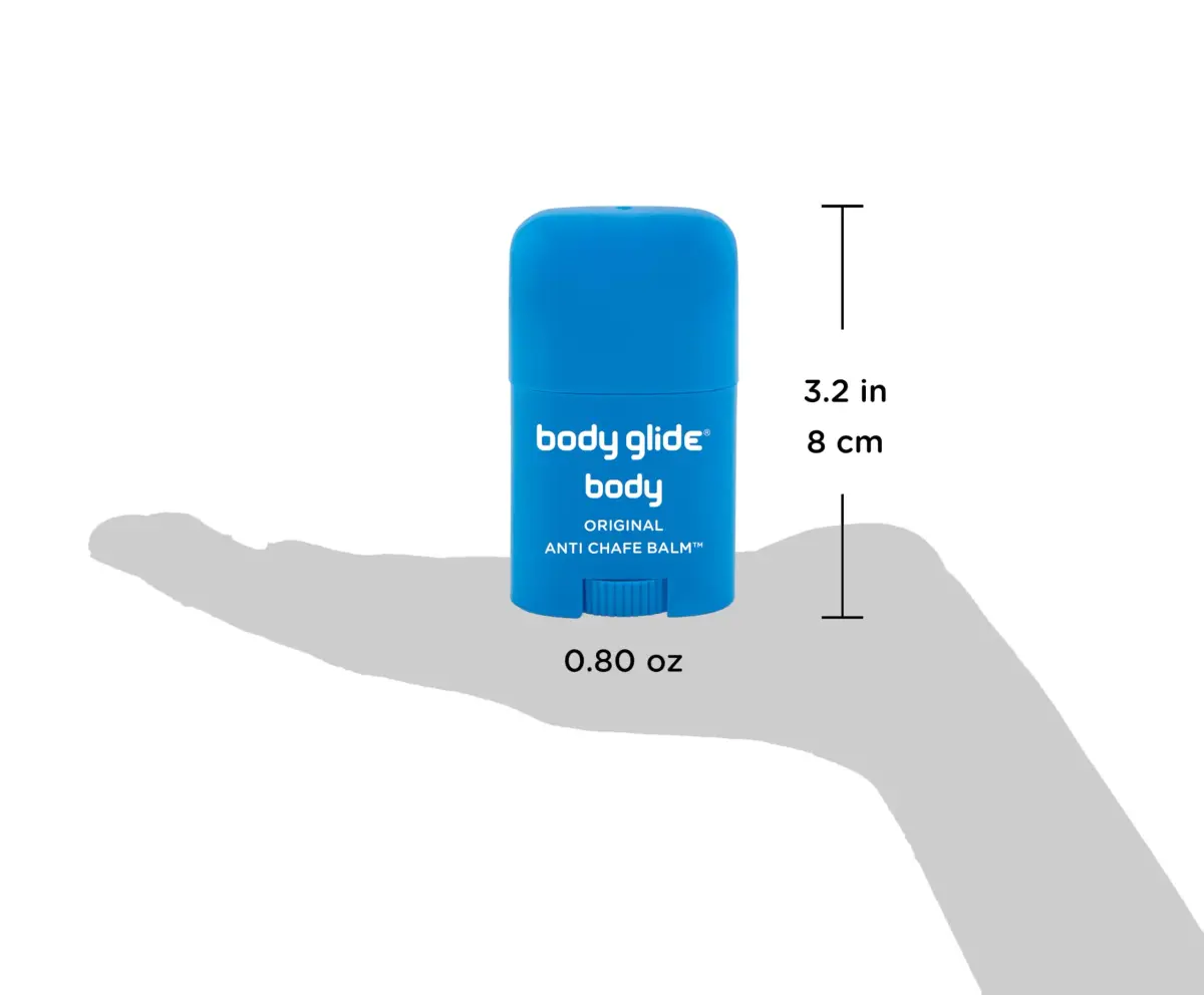 Body Glide Original Anti Chafe Balm Stick 0.8oz (22.7g) | Prevents Skin Chafing & Irritation - view 3