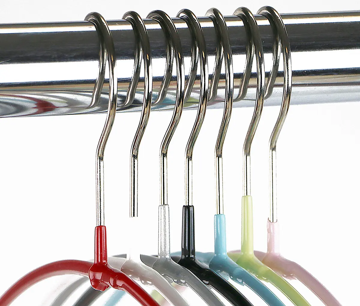MAWA Clothes Hanger Euro Ultra-Thin Non-Slip Space Saving Set of 4 | Supports Delicate Blouses & Dresses - view 5