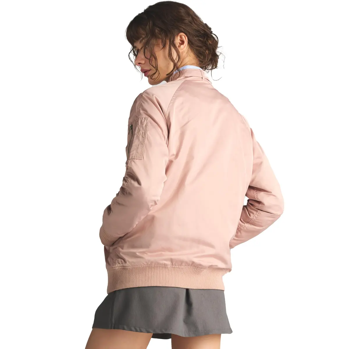 Members Only Iconic Boyfriend Jacket with Satin Finish (Large) | Stylish, Durable & Easy to Maintain - view 5