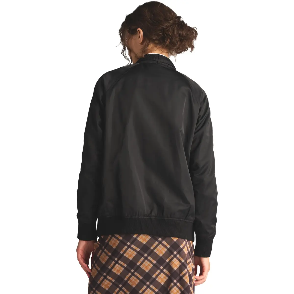 Members Only Iconic Boyfriend Jacket with Satin Finish (Black, Large) | Stylish, Durable & Easy to Maintain - view 5