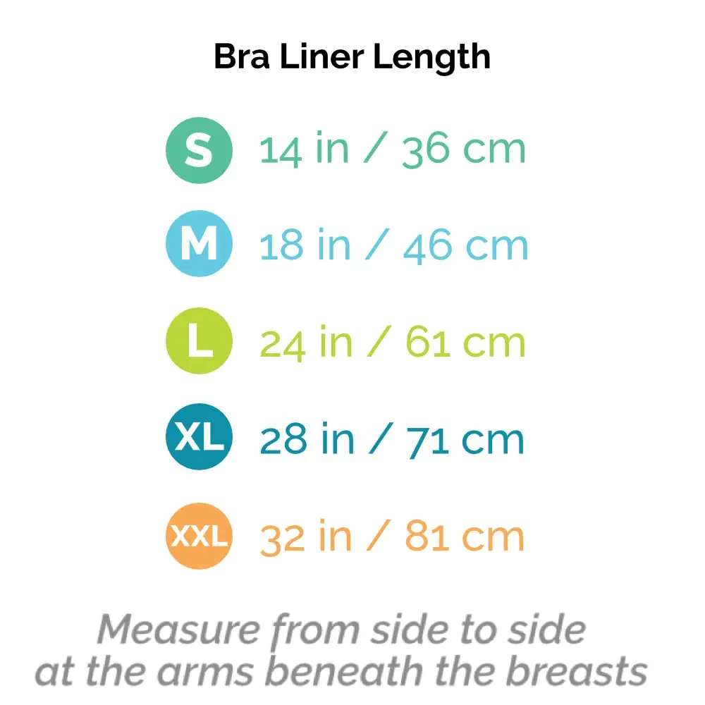 More of Me to Love Viscose & Cotton Bra Liner 3-Pack Medium | Wicking, Odor-Proof for Women - view 2