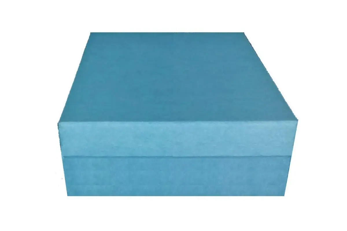 888 Display Light Blue Kraft Jewelry Boxes, 15 Count, 8.9cm (3.5") x 8.9cm (3.5") x 2.2cm (7/8") | USA-Sourced Gift Boxes for Jewelry - main product image