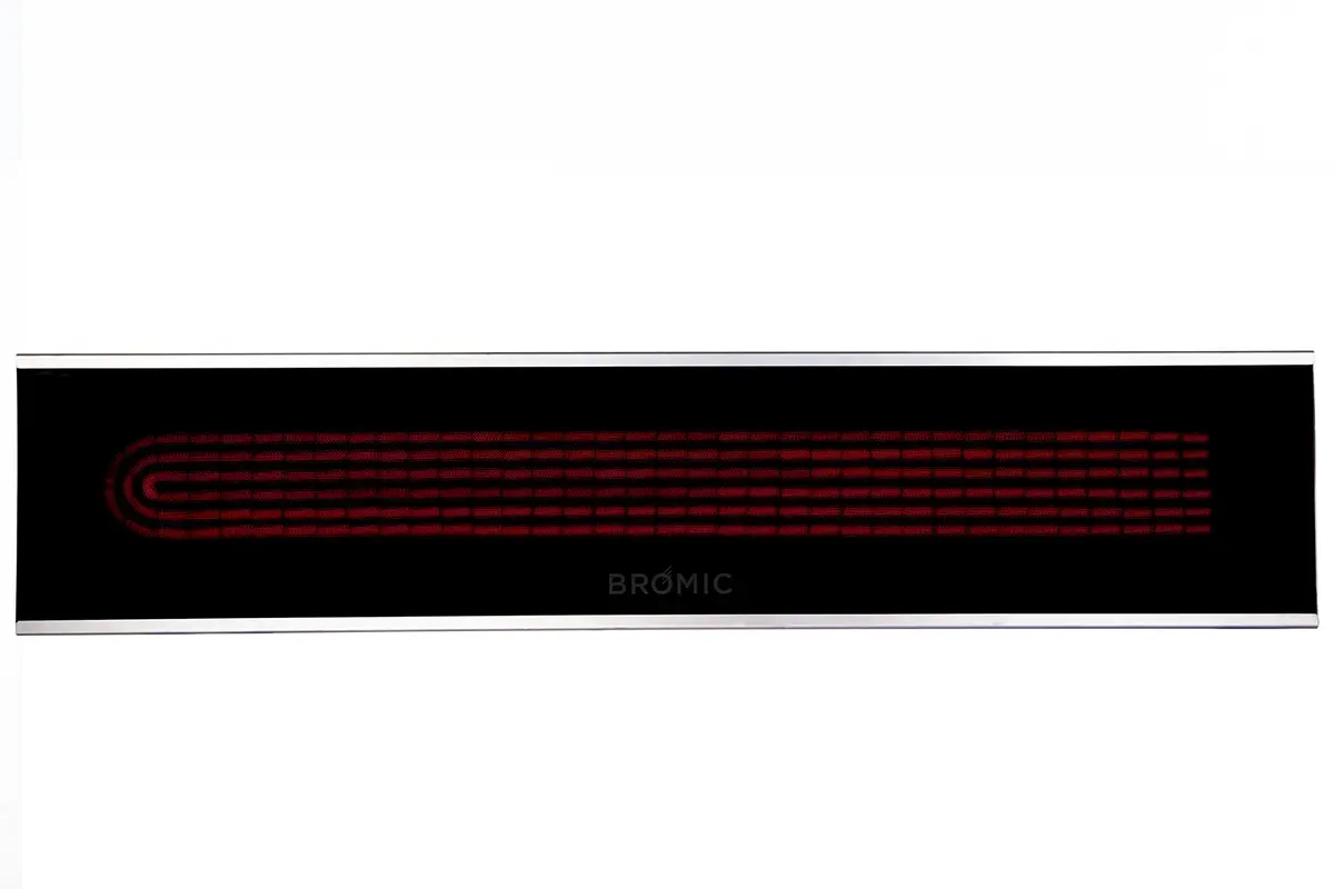 Bromic Platinum Smart Heat 2300W Electric Patio Heater - Radiant Infrared, 220V-240V, Black Finish - view 4