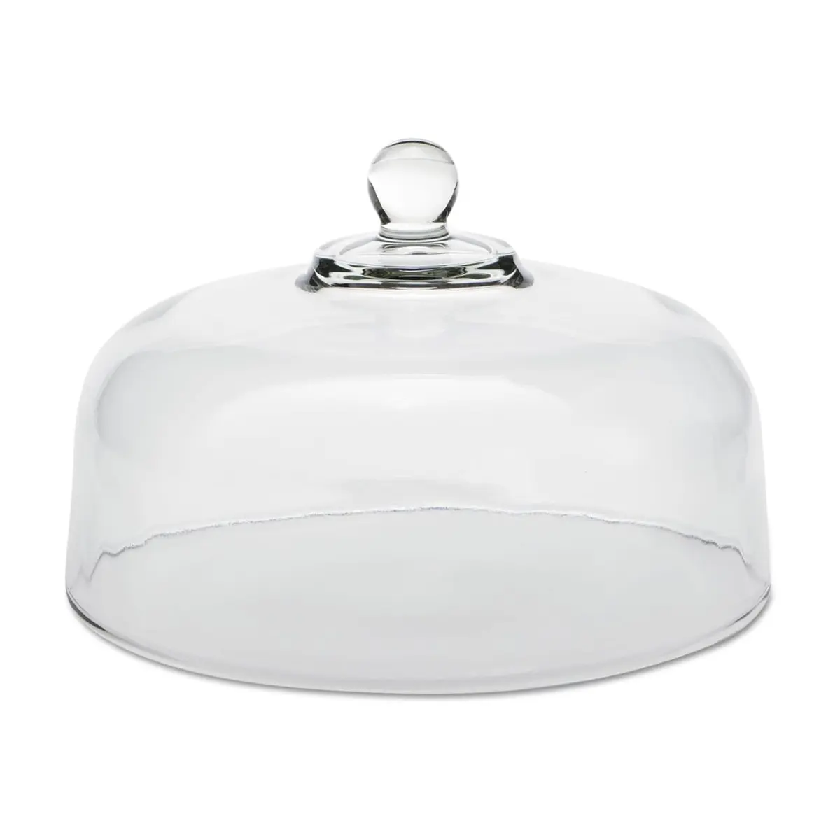 Anchor Hocking 340Q Glass Cake Dome 11.25" | Dishwasher Safe & Easy Grip Handle - main product image