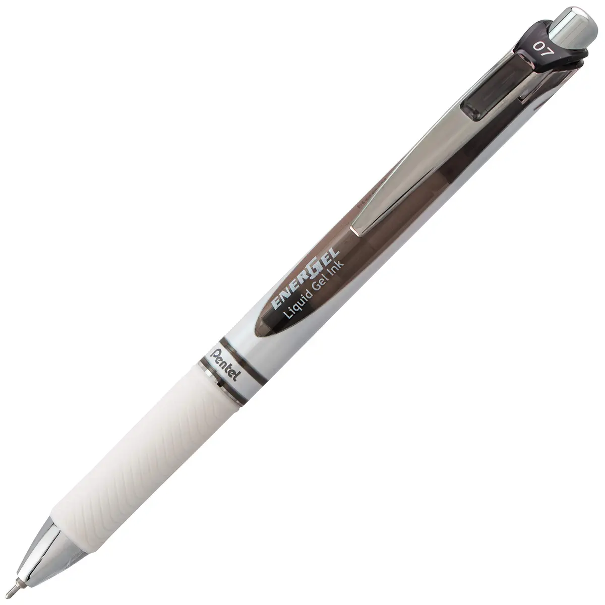 Pentel EnerGel Pearl RTX Liquid Gel Pen 0.7mm | Smooth, Refillable, Black Ink (2 Pack) - view 2