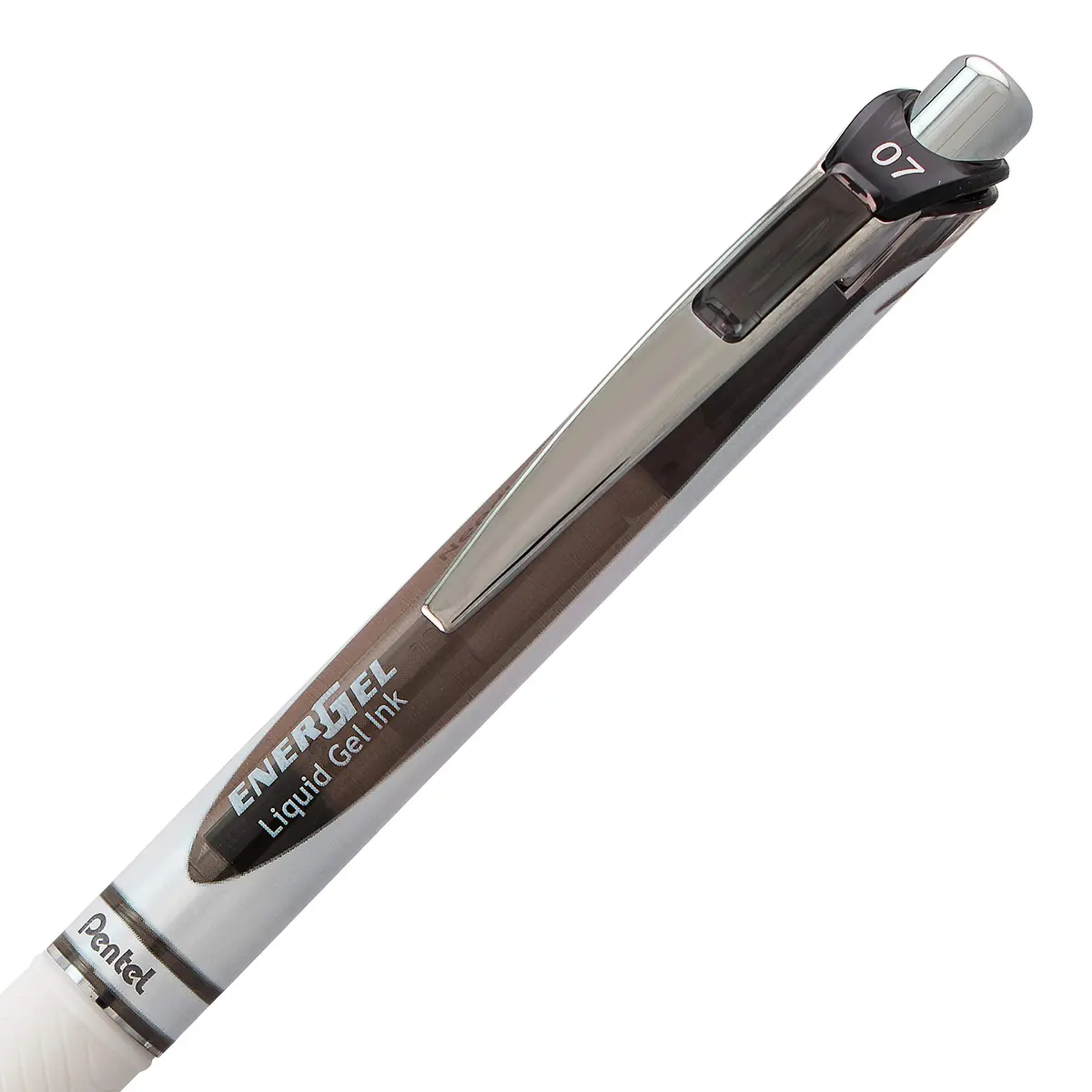 Pentel EnerGel Pearl RTX Liquid Gel Pen 0.7mm | Smooth, Refillable, Black Ink (2 Pack) - view 3
