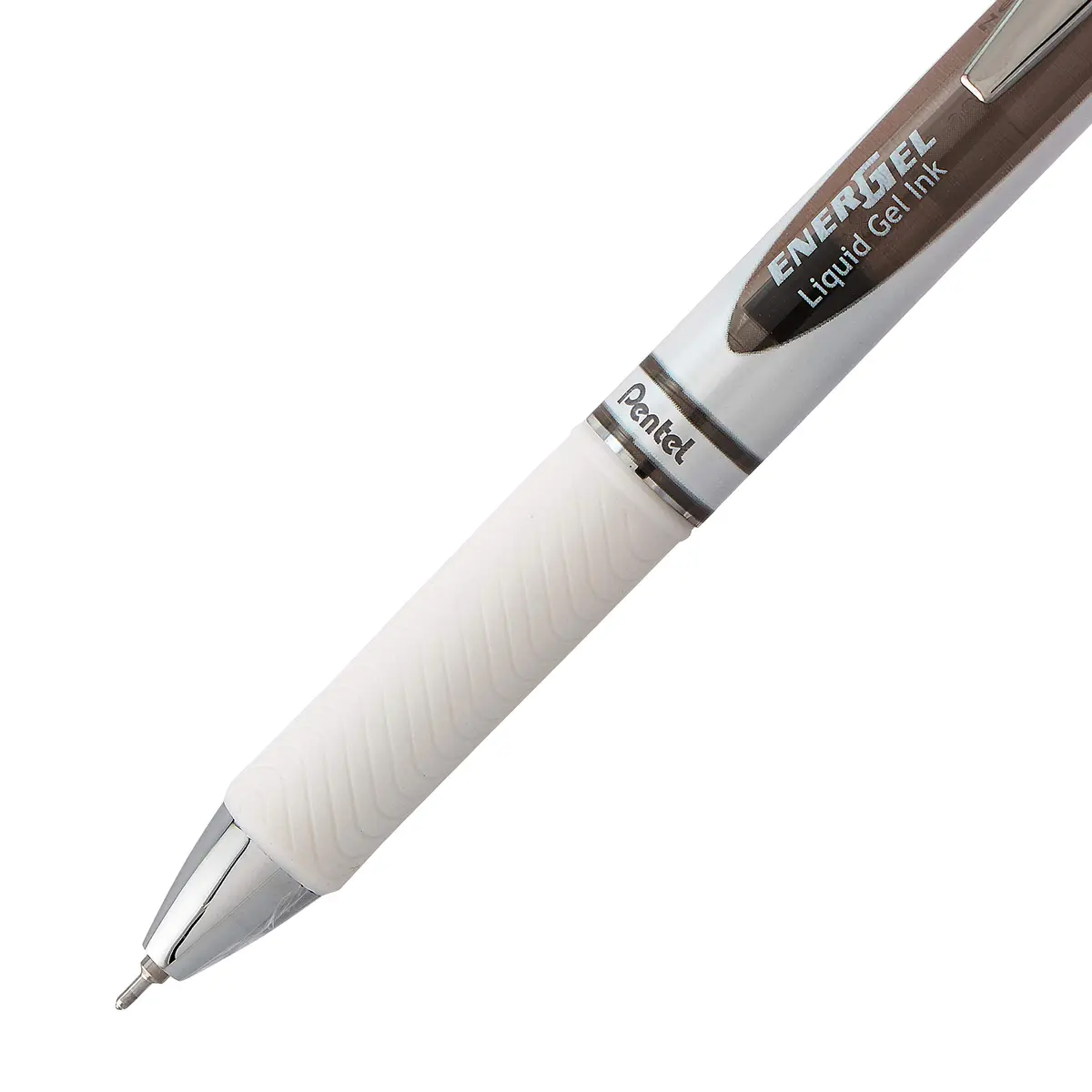 Pentel EnerGel Pearl RTX Liquid Gel Pen 0.7mm | Smooth, Refillable, Black Ink (2 Pack) - view 4
