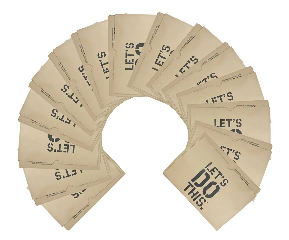 Home Depot Heavy Duty Brown Paper Lawn & Refuse Bags 30 Gallon | Biodegradable, Tear-Resistant (15 Lawn Bags) - view 2