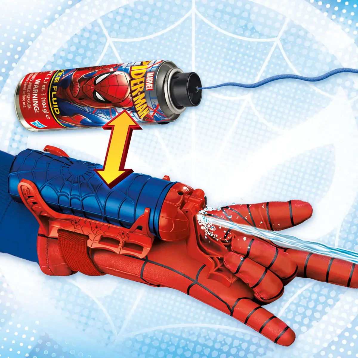 Marvel Spider-Man Super Web Slinger Toy | Shoots Webs or Water - view 6