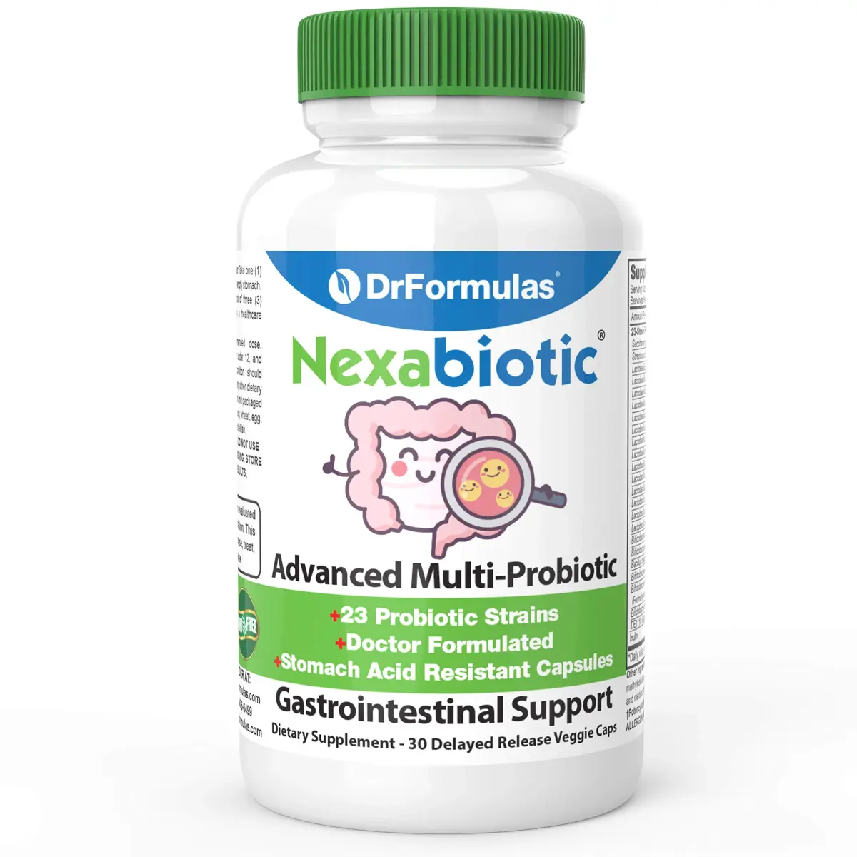 DrFormulas Nexabiotic 23 Multi Probiotic 30 Count | Doctor Formulated Digestive Health Support - main product image