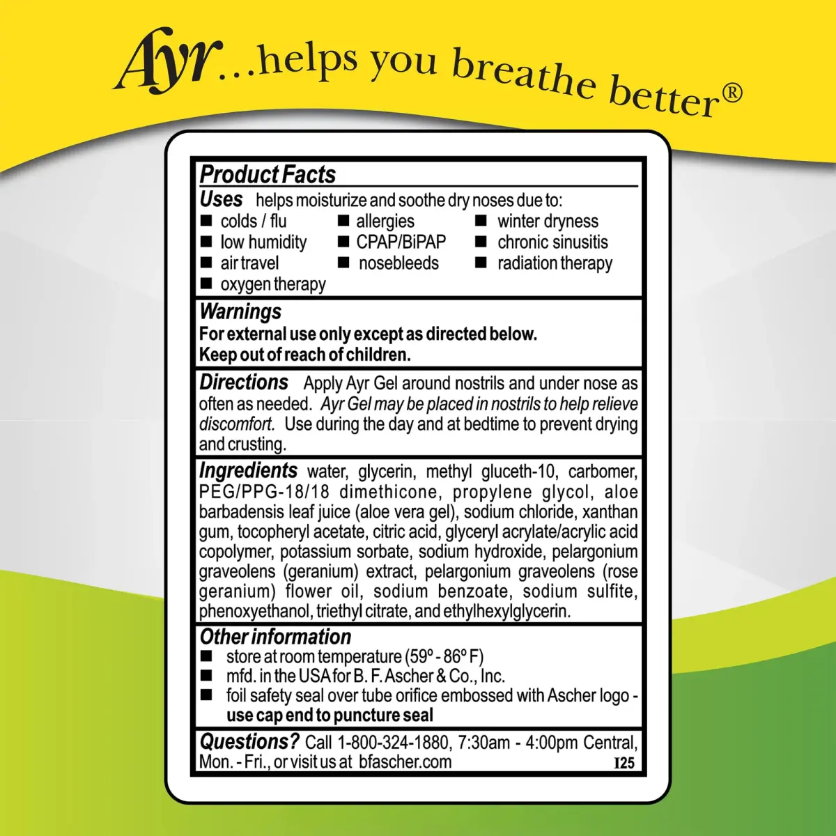 AYR Saline Nasal Gel with Aloe, 3 x 1 oz (3 oz Total) | Soothes Dry Noses - view 7