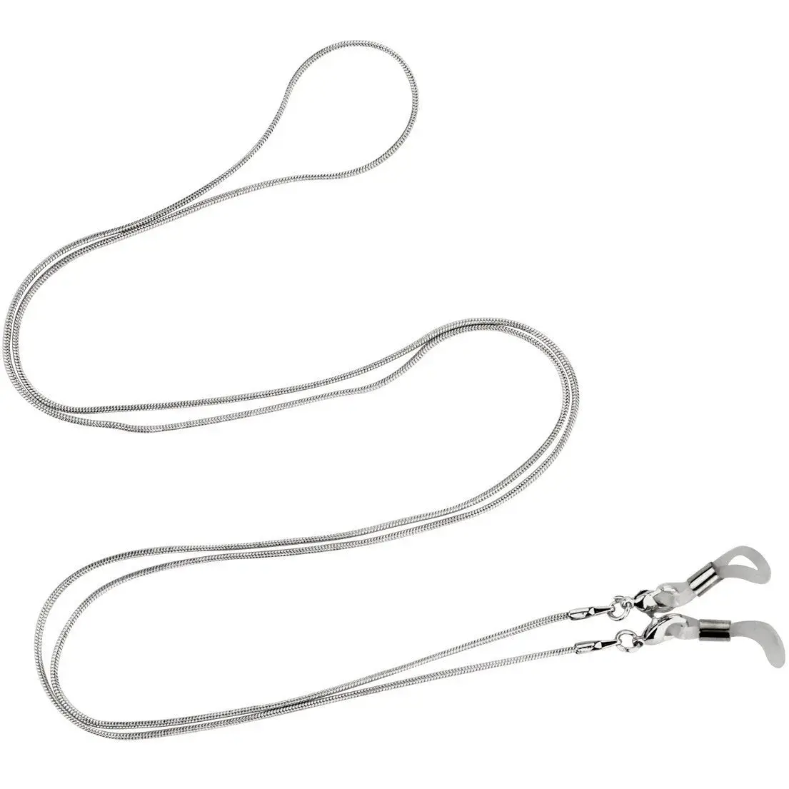 Jmkcoz Stainless Steel Eyeglass Holder Chain 80cm (2.62 ft) | Silver Chain for Neck - view 6