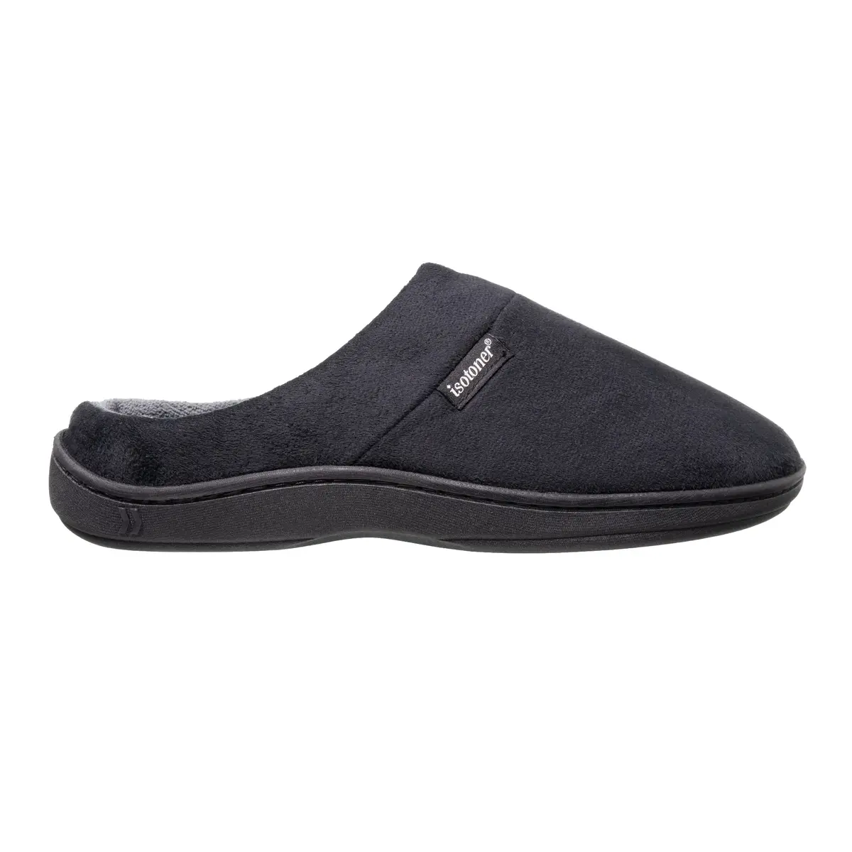 isotoner Men's Microsuede Devin Slip On Slippers with Cooling Memory Foam | Indoor/Outdoor Comfort (70-120 chars) - view 6