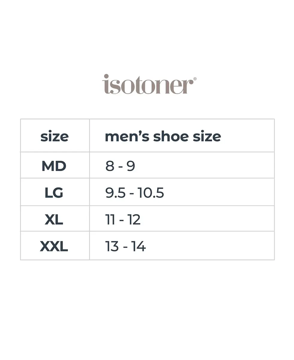 isotoner Men's Microsuede Devin Slip On Slippers with Cooling Memory Foam | Indoor/Outdoor Comfort - view 4