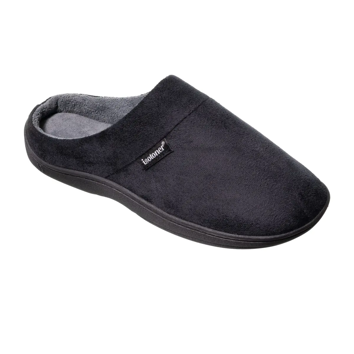 isotoner Men's Microsuede Devin Slip On Slippers with Cooling Memory Foam | Indoor/Outdoor Comfort (70-120 chars) - view 8