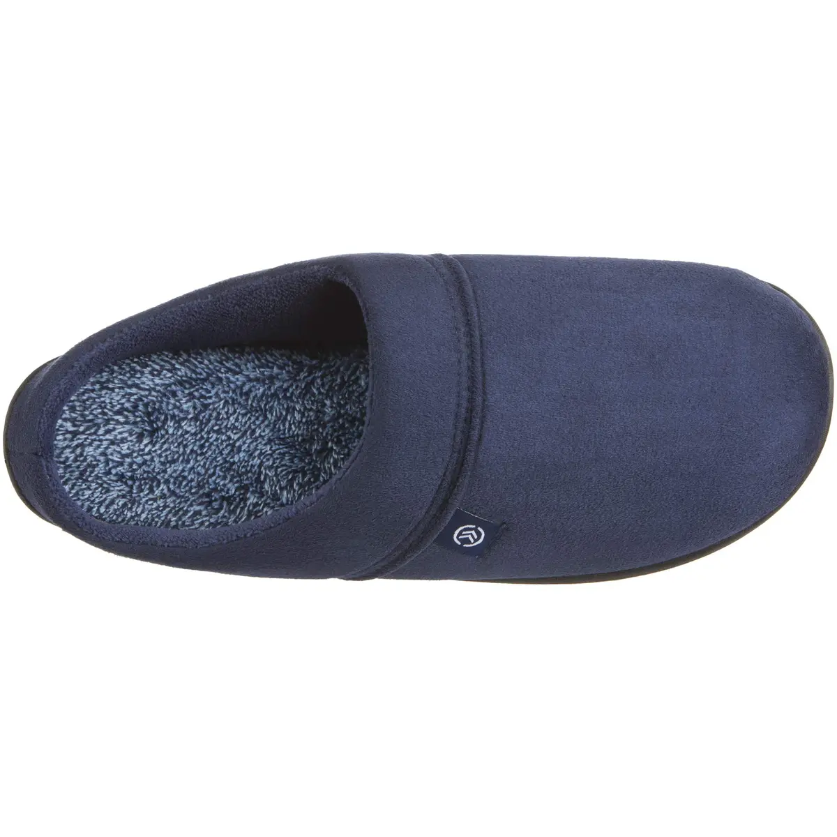 isotoner Men's Microsuede Devin Slip On Slipper with Cooling Memory Foam XX-Large | Indoor/Outdoor Comfort - view 4