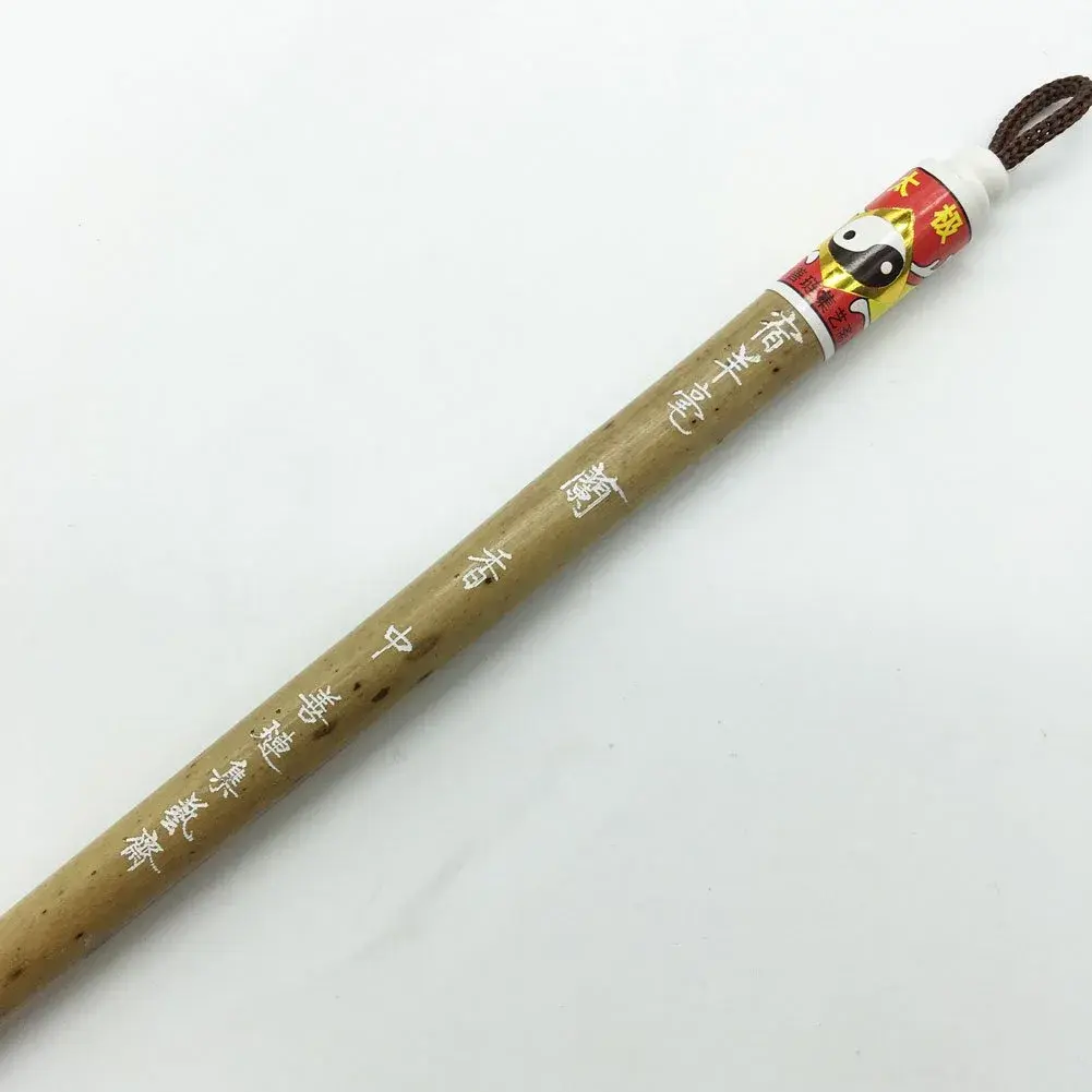 Easyou Hu Brush Chinese Brush for Calligraphy & Sumi Drawing | 0.6cm (0.24") Brush Width, 3cm Hair Length, 21cm (8.27") Brush Length - view 4
