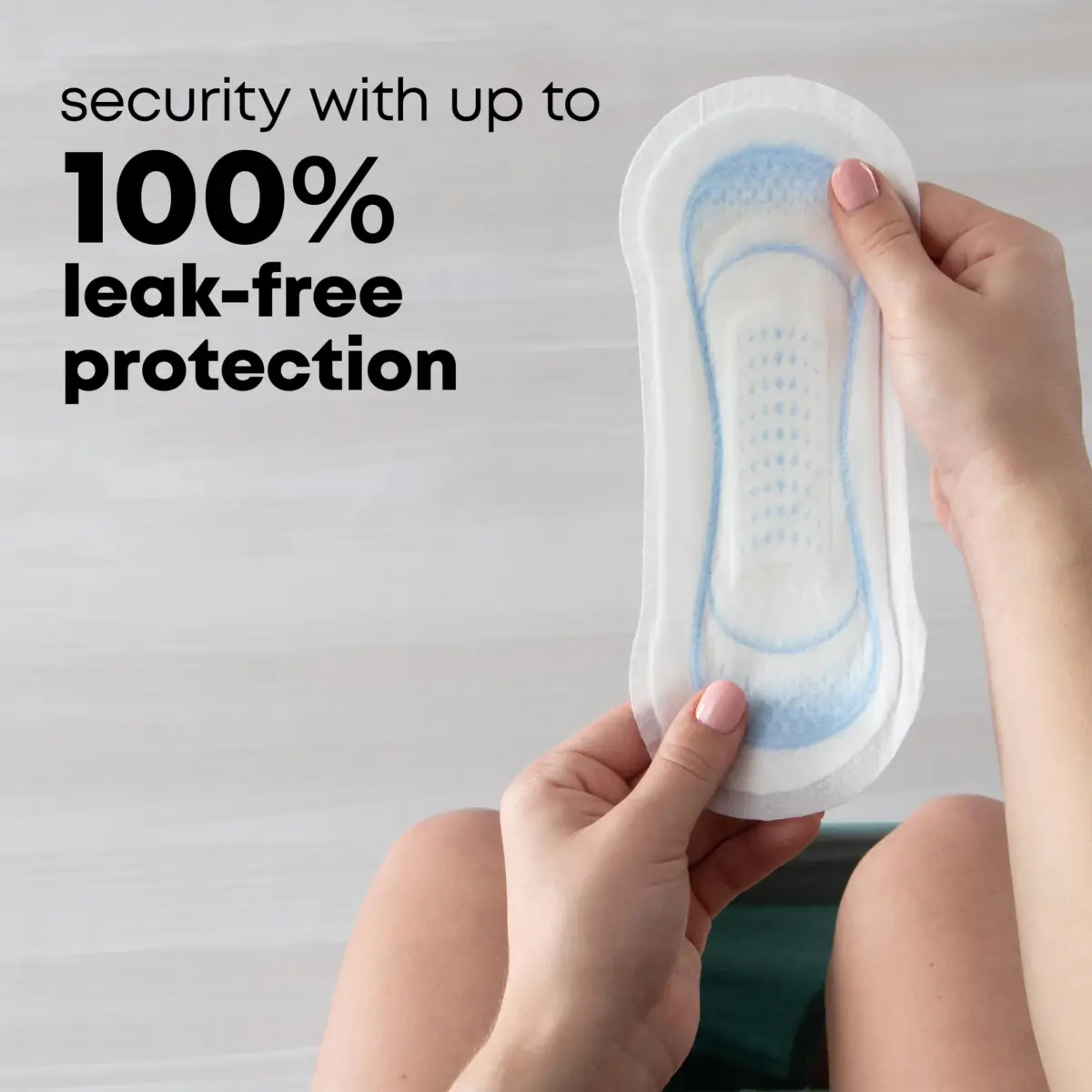 U by Kotex Clean & Secure Ultra Thin Pads Regular Absorbency 60 Count | Dermatologist Tested & Hypoallergenic - view 4