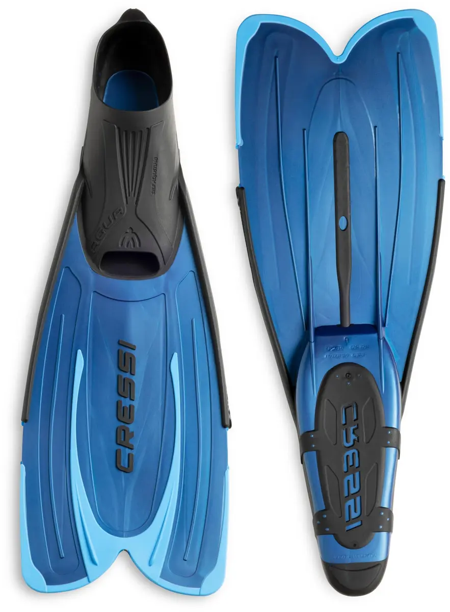 Cressi Agua Full Foot Pocket Fins | Lightweight, Easy Snorkeling Gear for Water Enthusiasts - view 7