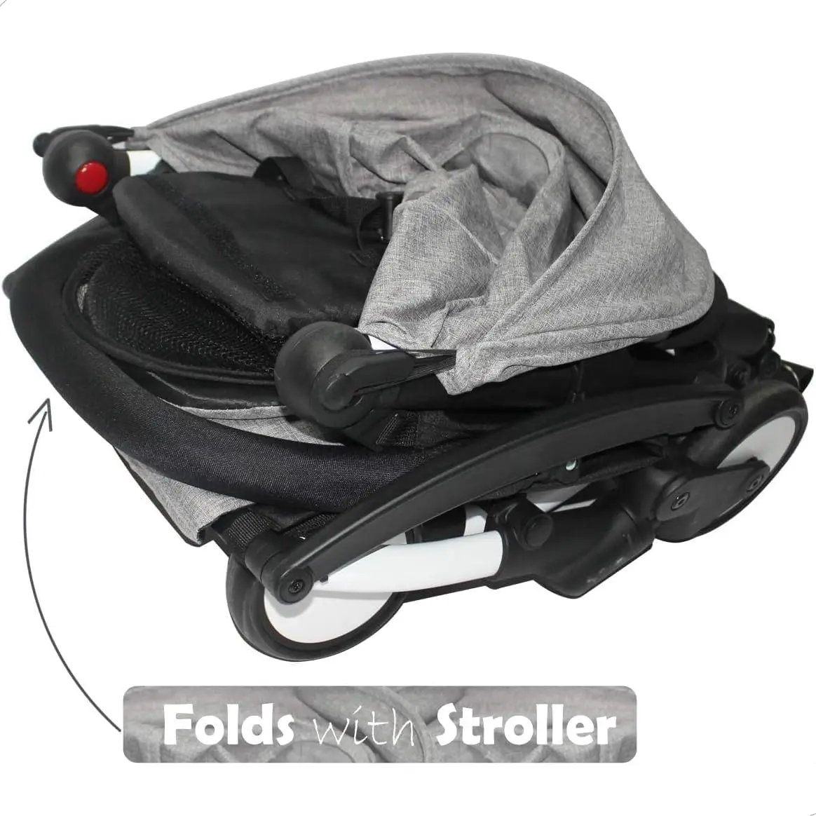 ROMIRUS Bumper Bar Compatible with YOYO+ YOYO2 YOYO3 Baby Stroller Queen Size Faux Leather - view 6
