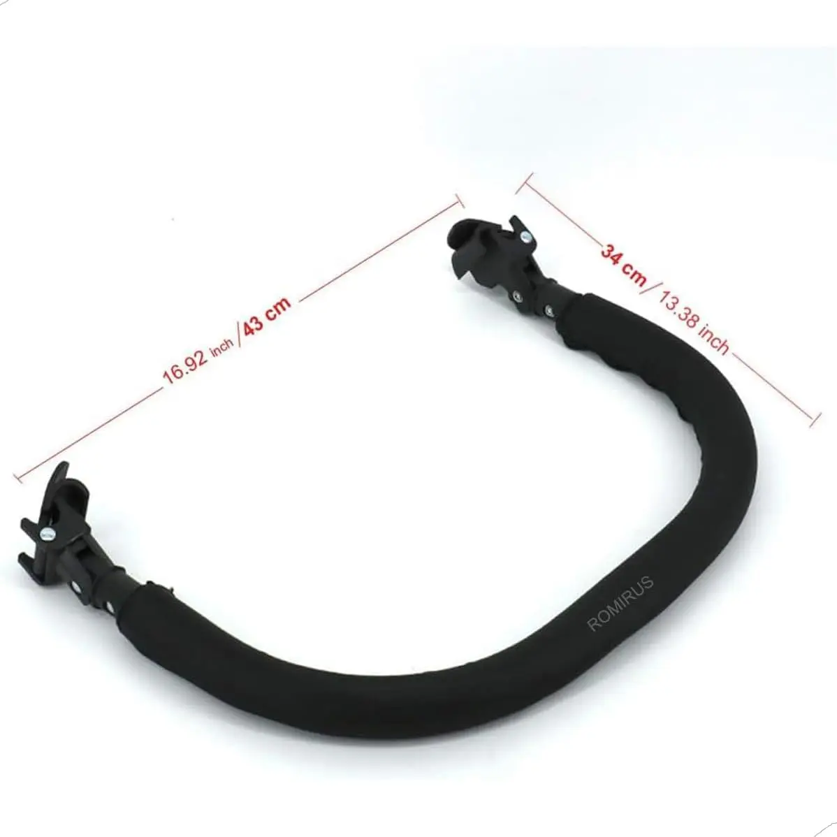 ROMIRUS Bumper Bar Compatible with YOYO+ YOYO2 YOYO3 Baby Stroller Queen Size Faux Leather - view 7