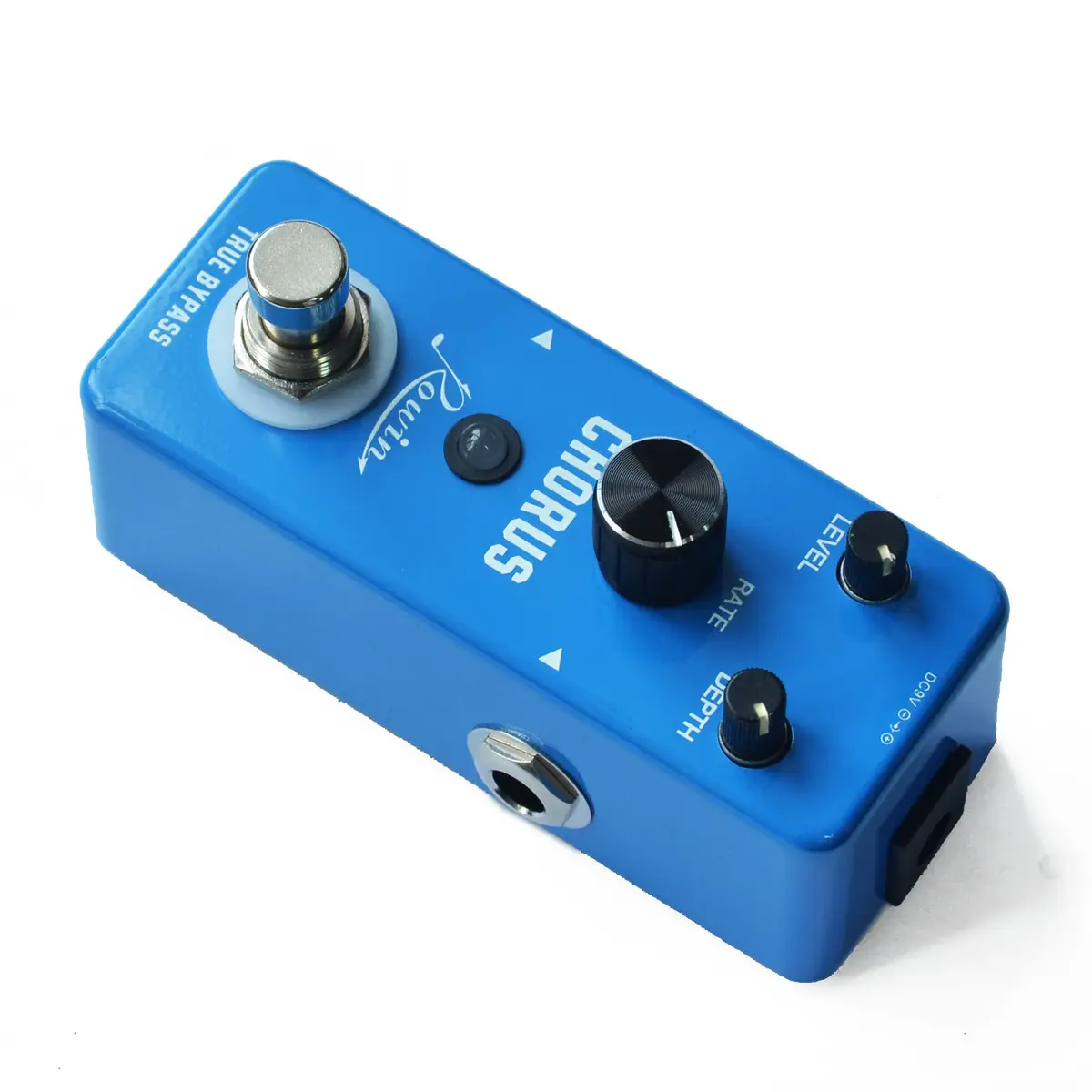 Rowin LEF-304 Analog Chorus Pedal for Electric Guitar Bass True Bypass | 95mm (D) x 44mm (W) x 48mm (H) - view 3