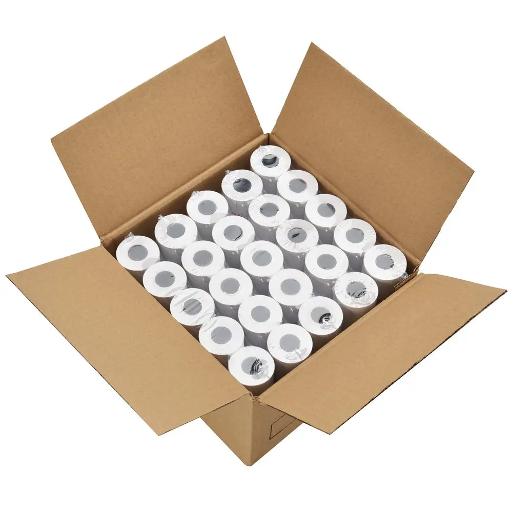 MFLABEL Thermal Receipt Paper 50 Rolls | Bright, Crisp Prints for POS & Cash Registers - main product image