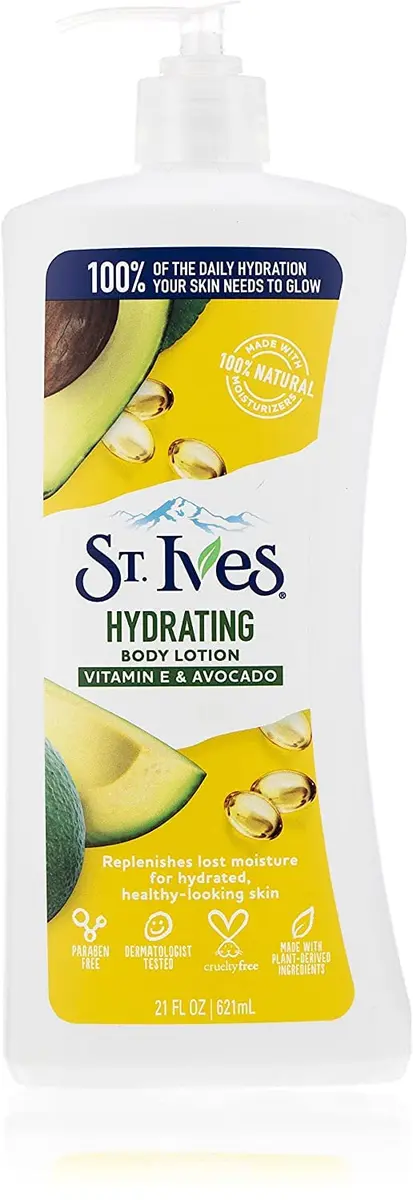 St. Ives Daily Hydrating Body Lotion Vitamin E 42 Fl Oz (Pack of 2) | Deep Moisture & Protection - main product image